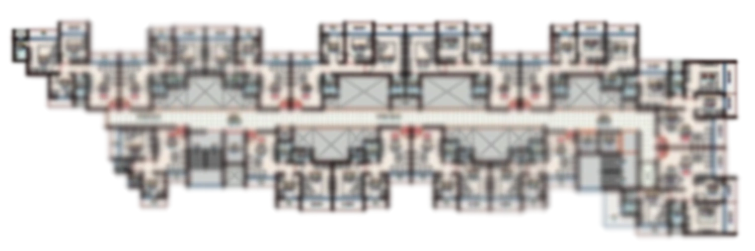 2nd to 6th & 8th to 11th Typical Floor Plan